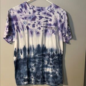 Margaritaville Purple and Blue Panama City Tie-Dye T-Shirt